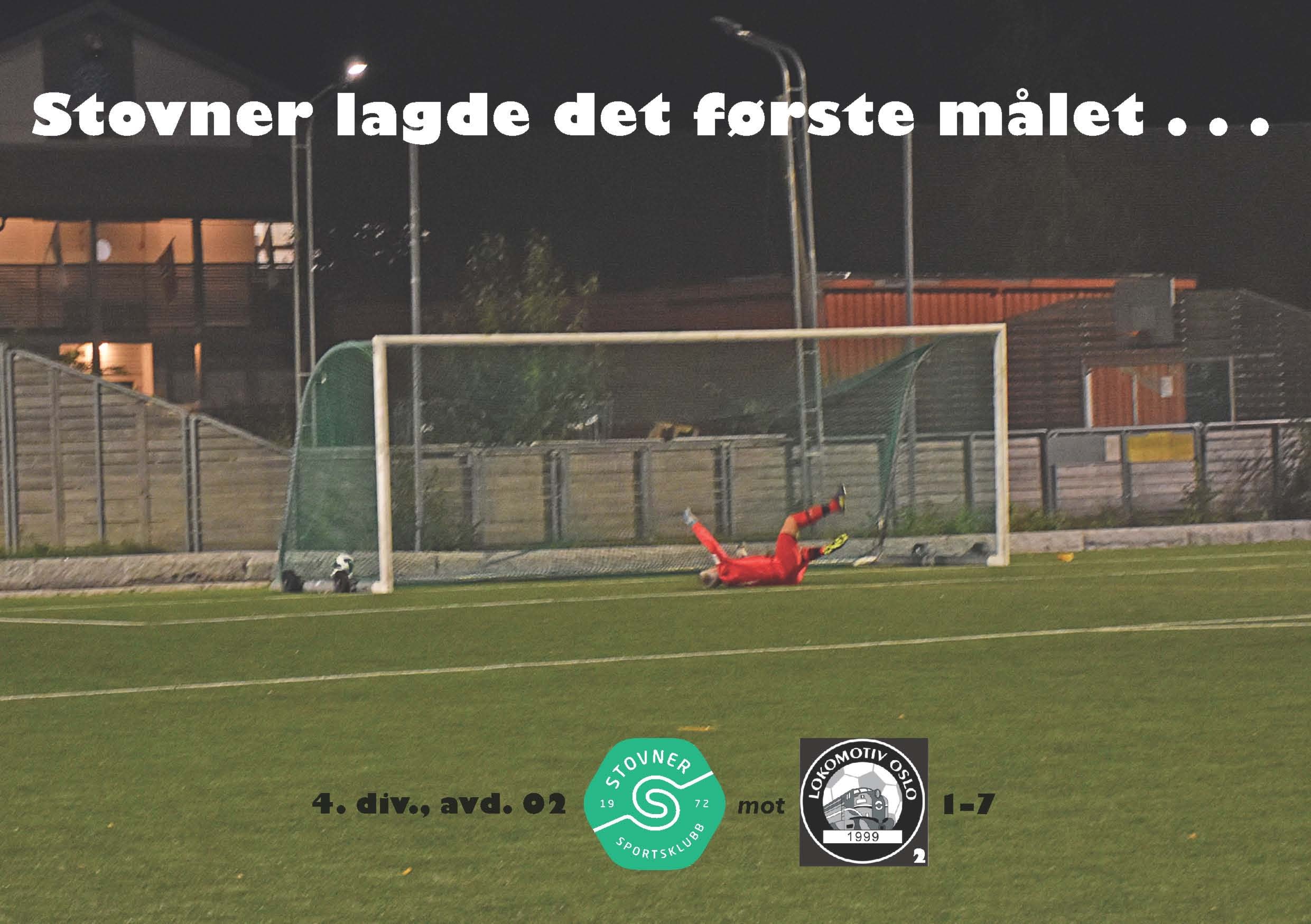 Lokomotivet kjørte fra oss
